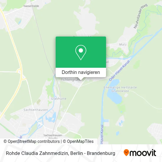 Rohde Claudia Zahnmedizin Karte