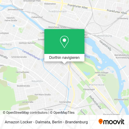 Amazon Locker - Dalmata Karte