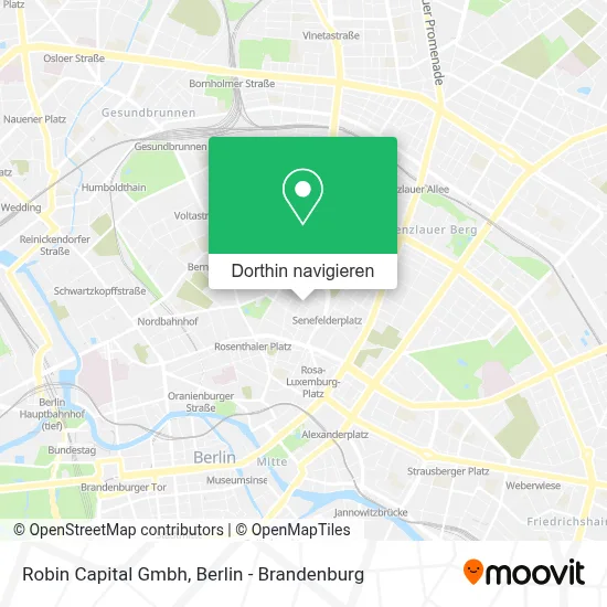 Robin Capital Gmbh Karte