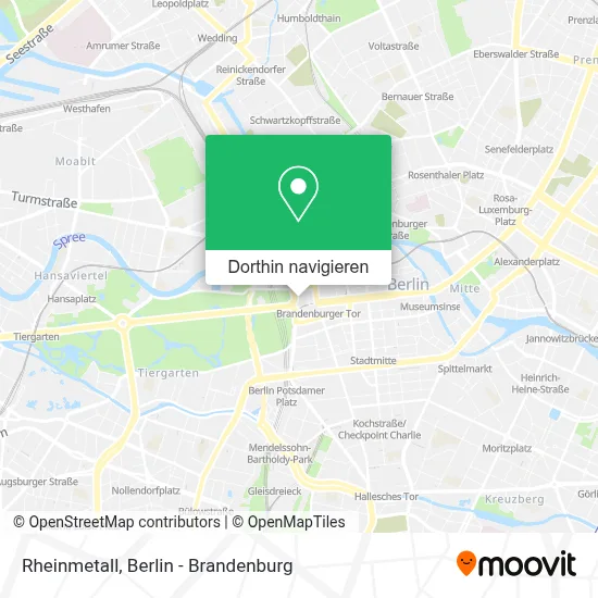 Rheinmetall Karte