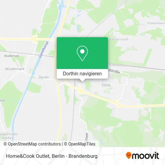 Home&Cook Outlet Karte
