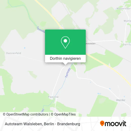 Autoteam Walsleben Karte