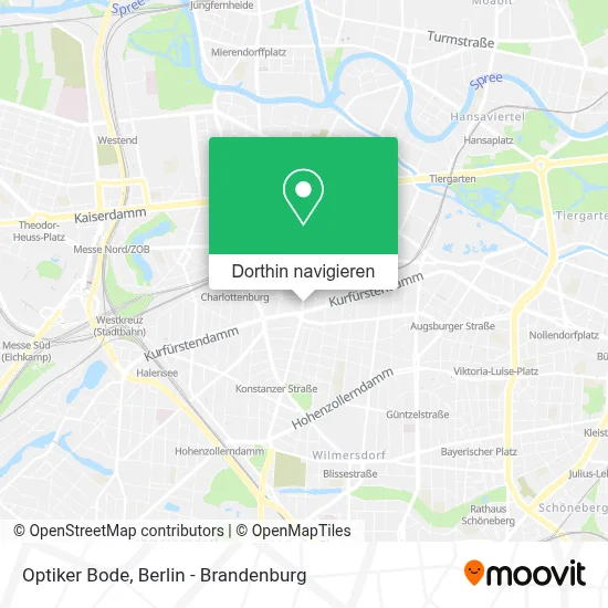 Optiker Bode Karte