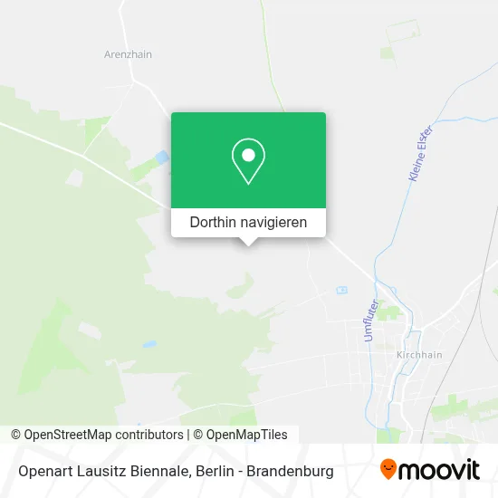 Openart Lausitz Biennale Karte