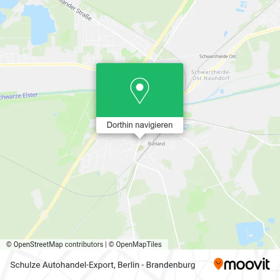 Schulze Autohandel-Export Karte