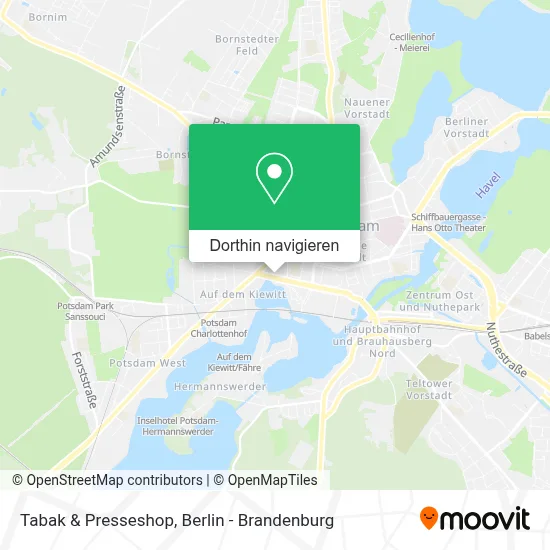 Tabak & Presseshop Karte