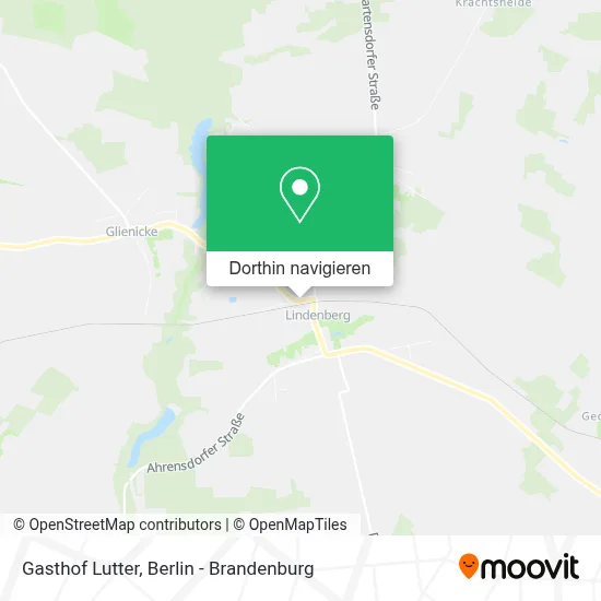 Gasthof Lutter Karte