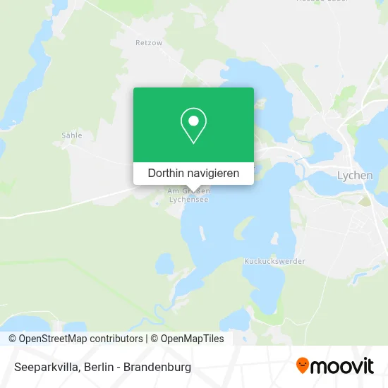 Seeparkvilla Karte