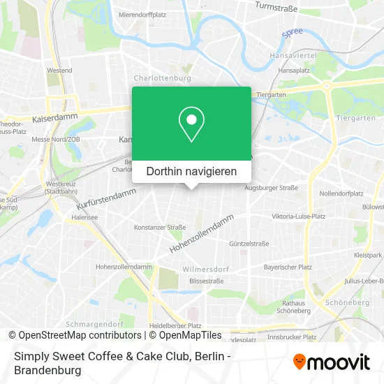 Simply Sweet Coffee & Cake Club Karte