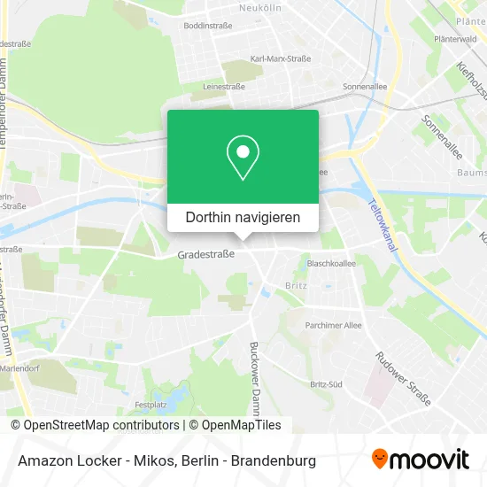 Amazon Locker - Mikos Karte