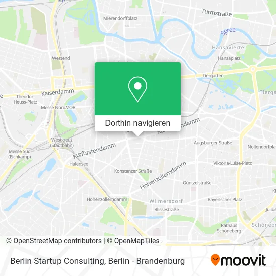 Berlin Startup Consulting Karte