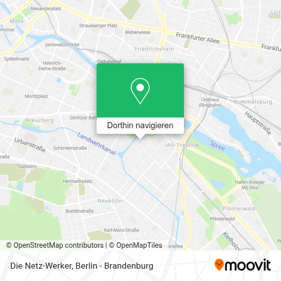 Die Netz-Werker Karte