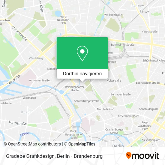 Gradebe Grafikdesign Karte