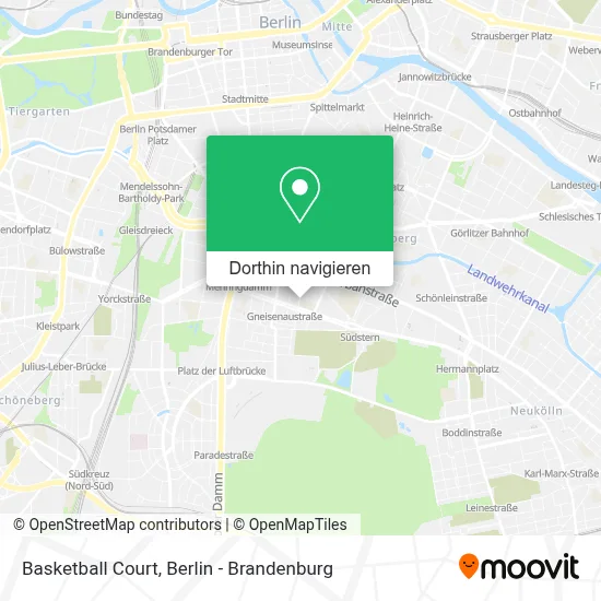 Basketball Court Karte