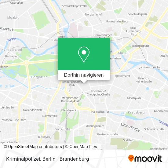 Kriminalpolizei Karte