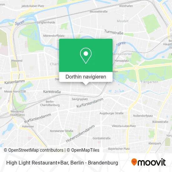 High Light Restaurant+Bar Karte