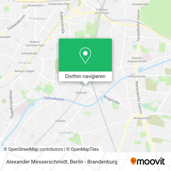 Alexander Messerschmidt Karte