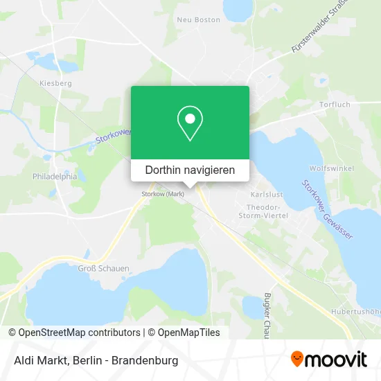 Aldi Markt Karte