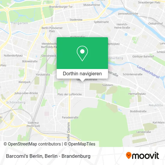 Barcomi's Berlin Karte