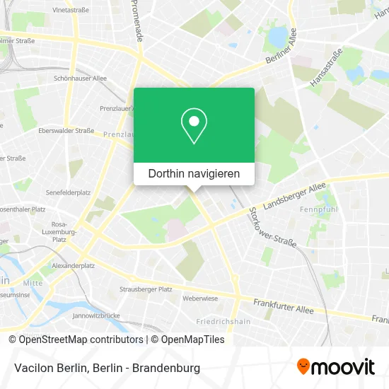 Vacilon Berlin Karte