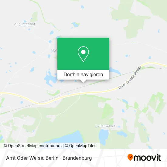 Amt Oder-Welse Karte