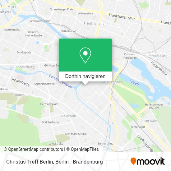 Christus-Treff Berlin Karte