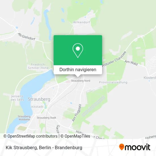 Kik Strausberg Karte