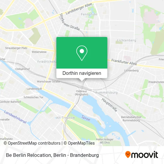 Be Berlin Relocation Karte