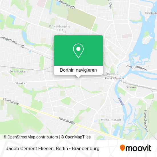 Jacob Cement Fliesen Karte