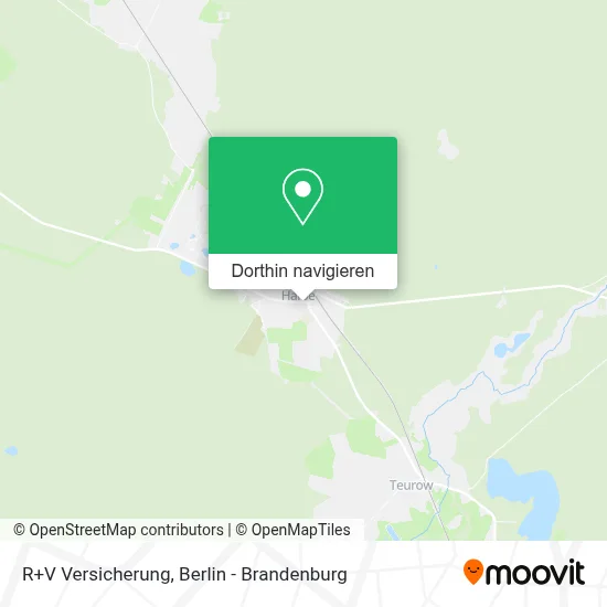 R+V Versicherung Karte