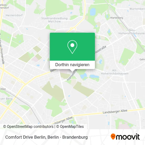 Comfort Drive Berlin Karte
