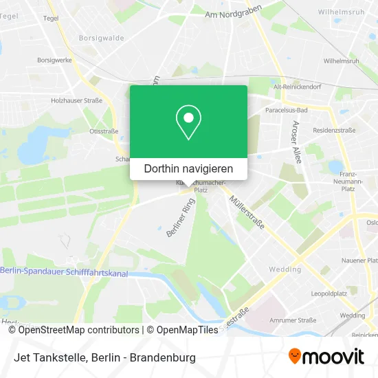 Jet Tankstelle Karte