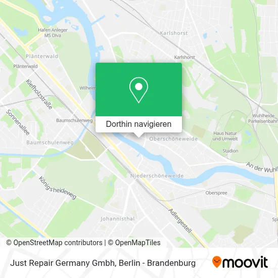 Just Repair Germany Gmbh Karte