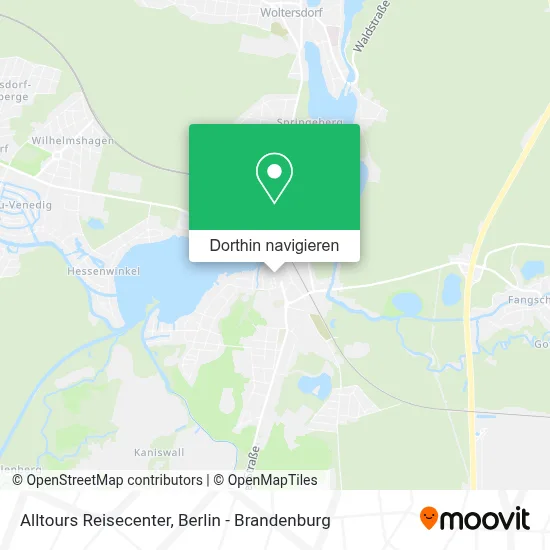 Alltours Reisecenter Karte