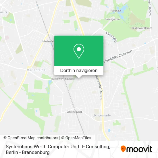Systemhaus Werth Computer Und It- Consulting Karte