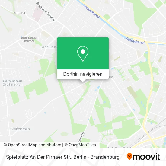 Spielplatz An Der Pirnaer Str. Karte