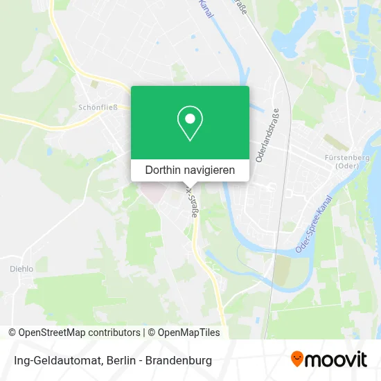 Ing-Geldautomat Karte
