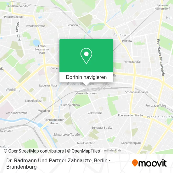 Dr. Radmann Und Partner Zahnarzte Karte