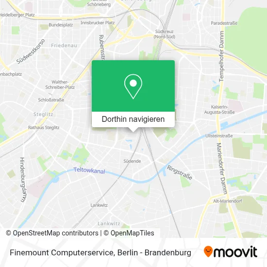 Finemount Computerservice Karte