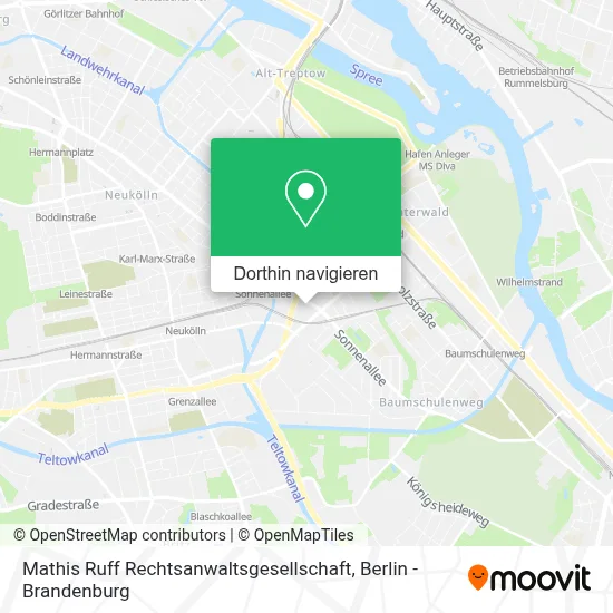Mathis Ruff Rechtsanwaltsgesellschaft Karte