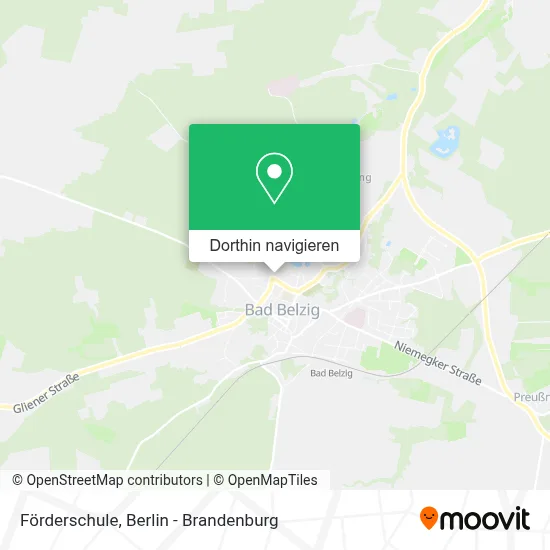 Förderschule Karte