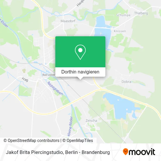 Jakof Brita Piercingstudio Karte