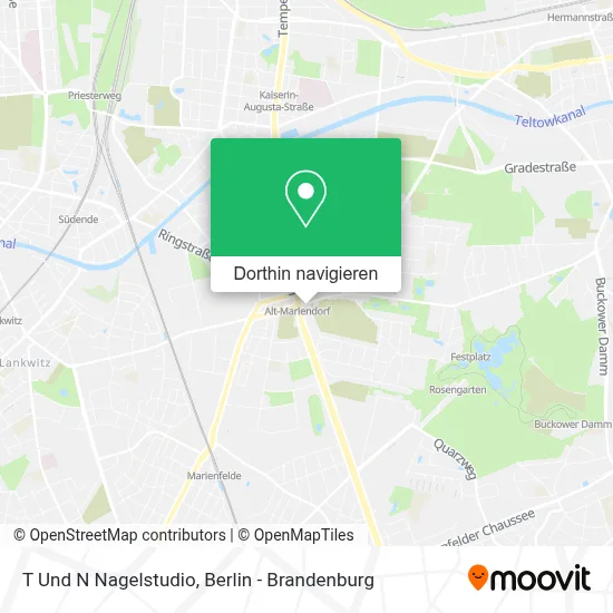 T Und N Nagelstudio Karte