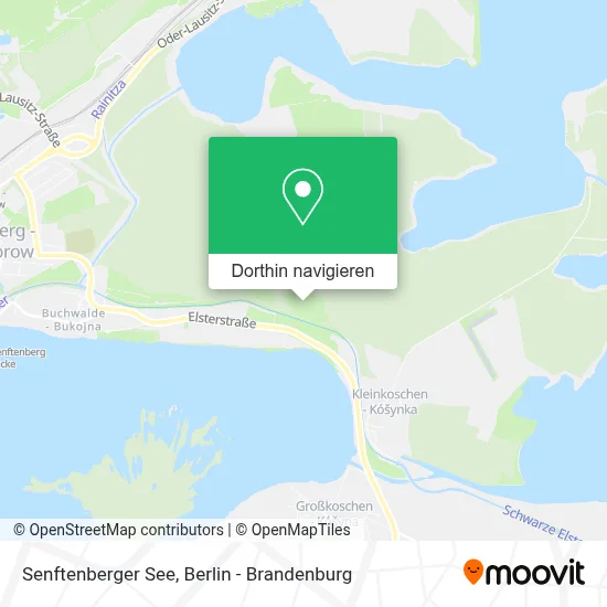 Senftenberger See Karte