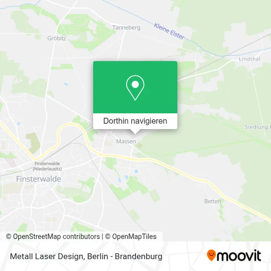 Metall Laser Design Karte