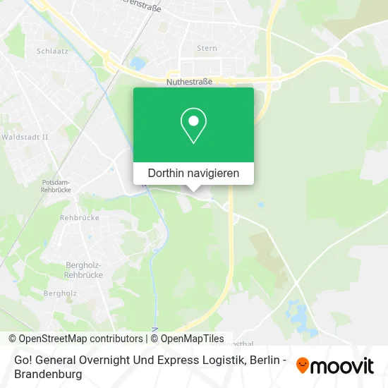 Go! General Overnight Und Express Logistik Karte