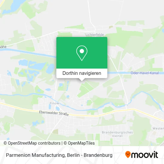 Parmenion Manufacturing Karte