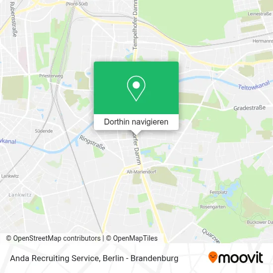 Anda Recruiting Service Karte