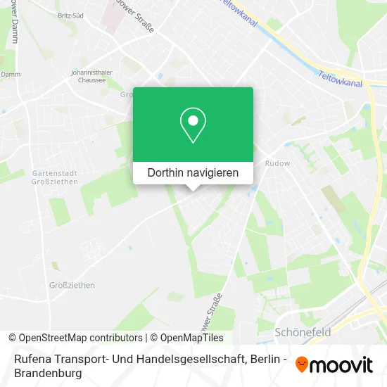 Rufena Transport- Und Handelsgesellschaft Karte