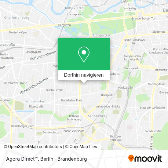 Agora Direct™ Karte